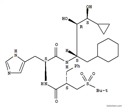 Molecular Structure of 126222-34-2 (Remikiren)