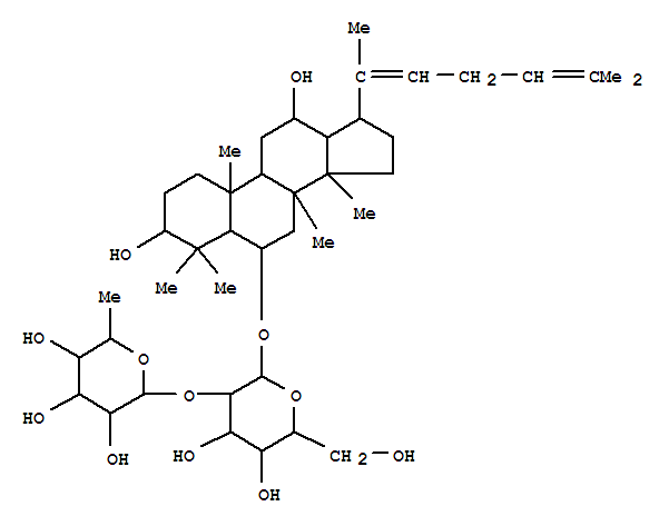(6b,8ξ,9ξ,12a,13a,14b,17b)-4-Ethyl-3,12-dihydroxy-4,10,14-trimethyl-17-[(2Z)-6-methyl-2,5-heptadien-2-yl]gonan-6-yl 2-O-(6-deoxy-a-L-mannopyranosyl)-b-D-glucopyranoside
