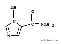 Molecular Structure of 126535-11-3 (1H-Imidazole-5-carboxamide,N,N,1-trimethyl-(9CI))
