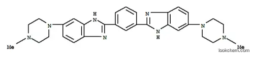 Molecular Structure of 126824-08-6 (1H-Benzimidazole,2,2'-(1,3-phenylene)bis[5-(4-methyl-1-piperazinyl)- (9CI))