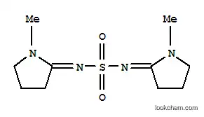 Molecular Structure of 126826-75-3 (Sulfamide,N,N'-bis(1-methyl-2-pyrrolidinylidene)-)