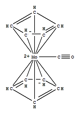 Molecular Structure of 12701-85-8 (Molybdenum,carbonylbis(h5-2,4-cyclopentadien-1-yl)-)
