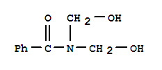 Molecular Structure of 127039-42-3 (Benzamide,N,N-bis(hydroxymethyl)-)