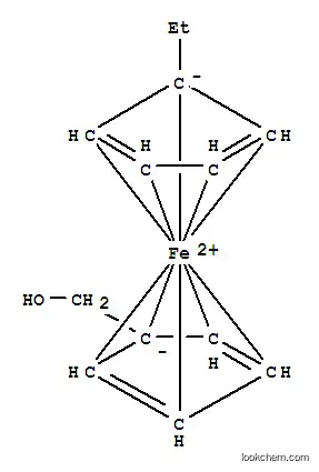 Molecular Structure of 1271-84-7 (Ferrocenemethanol,1'-ethyl- (8CI))