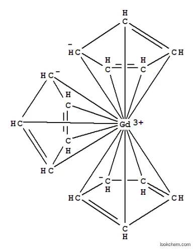 Molecular Structure of 1272-21-5 (TRIS(CYCLOPENTADIENYL)GADOLINIUM)