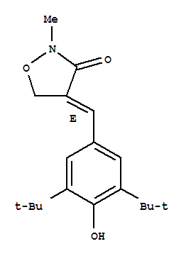 (E)-4-((3,5-BIS(TERT-BUTYL)-4-HYDROXYPHENYL)METHYLENE)-2-METHYL-3-ISOXAZOLIDINONECAS