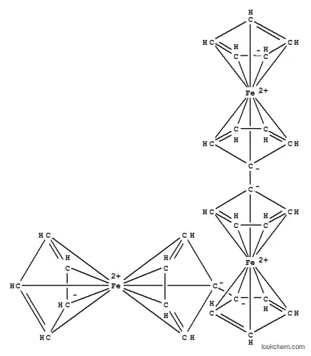 Molecular Structure of 1273-59-2 (1,1'':1''',1''''-Terferrocene)