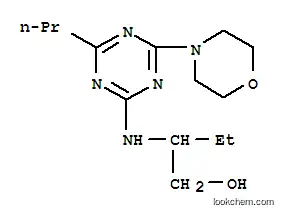 Molecular Structure of 127374-79-2 (2-[(4-morpholin-4-yl-6-propyl-1,3,5-triazin-2-yl)amino]butan-1-ol)