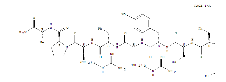 Molecular Structure of 127545-69-1 (D-Alaninamide,N-acetyl-3-(1-naphthalenyl)-D-alanyl-4-chloro-D-phenylalanyl-D-phenylalanyl-L-seryl-L-tyrosyl-D-arginyl-L-phenylalanyl-L-arginyl-L-prolyl-(9CI))
