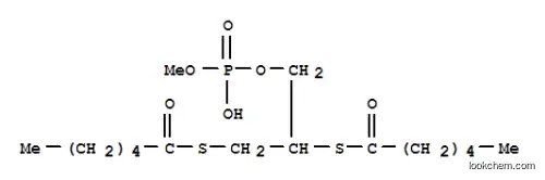 Molecular Structure of 127572-15-0 (2,3-bis(hexanoylthio)propylphosphomethanol)