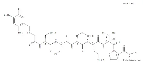 Molecular Structure of 127761-72-2 (hirudin (54-64), N(alpha)-dinitrofluorobenzyl-)