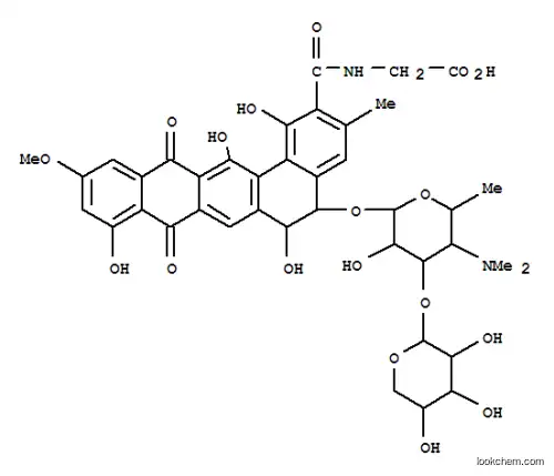 Molecular Structure of 127985-23-3 (N,N-Dimethylpradimicin E)