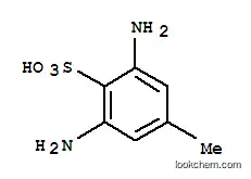 Molecular Structure of 128-55-2 (2,6-diamino-4-methylbenzenesulfonic acid)