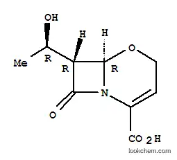 Molecular Structure of 128022-92-4 (7-hydroxyethyl-1-oxacephem)