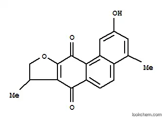 Molecular Structure of 128397-97-7 (Phenanthro[3,2-b]furan-7,11-dione,8,9-dihydro-2-hydroxy-4,8-dimethyl-)