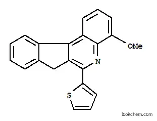 7H-Indeno(2,1-c)quinoline, 4-methoxy-6-(2-thienyl)-