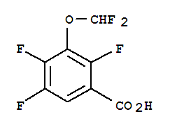 Benzoic acid,3-(difluoromethoxy)-2,4,5-trifluoro-