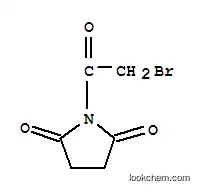 Molecular Structure of 128464-32-4 (2,5-Pyrrolidinedione, 1-(bromoacetyl)- (9CI))