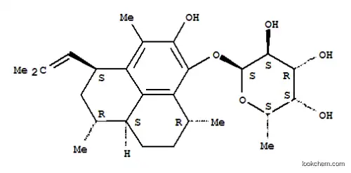 a-L-Galactopyranoside,(3R,7S,9R,9aS)-2,3,7,8,9,9a-hexahydro-5-hydroxy-3,6,9-trimethyl-7-(2-methyl-1-propen-1-yl)-1H-phenalen-4-yl6-deoxy-