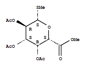b-D-Galactopyranosiduronic acid,methyl 1-thio-, methyl ester, triacetate (9CI)(129541-34-0)