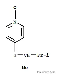 Molecular Structure of 129598-84-1 (Pyridine, 4-[(1,2-dimethylpropyl)thio]-, 1-oxide (9CI))