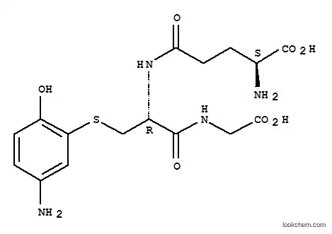 Molecular Structure of 129762-76-1 (Desacetyl Acetaminophen Glutathione)