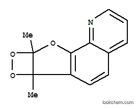 Molecular Structure of 129812-30-2 ([1,2]Dioxeto[3',4':4,5]furo[3,2-h]quinoline,6b,8a-dihydro-6b,8a-dimethyl-)