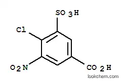 Molecular Structure of 130262-91-8 (4-Chlor-3-nitro-5-sulfobenzoesure)