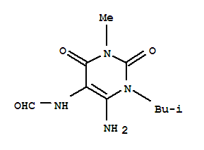 Formamide,N-[6-amino-1,2,3,4-tetrahydro-3-methyl-1-(2-methylpropyl)-2,4-dioxo-5-pyrimidinyl]-