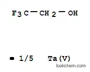 Molecular Structure of 13053-54-8 (TANTALUM(V) 2,2,2-TRIFLUOROETHOXIDE)