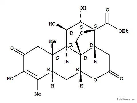 Molecular Structure of 130705-31-6 (bruceine I)