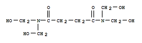 Molecular Structure of 130779-08-7 (Butanediamide,N1,N1,N4,N4-tetrakis(hydroxymethyl)-)