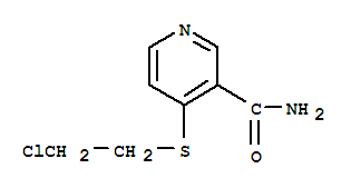 4-(2-CHLOROETHYLTHIO)NICOTINAMIDE