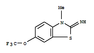 2(3H)-Benzothiazolimine,3-methyl-6-(trifluoromethoxy)-