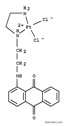 ((2-((2-(Anthraquinon-1-ylamino)ethyl)amino)ethyl)amine-N,N')dichloroplatinum(II)