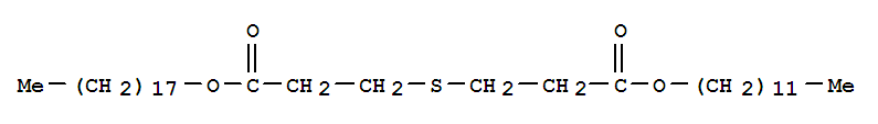 Propanoic acid,3-[[3-(dodecyloxy)-3-oxopropyl]thio]-, octadecyl ester
