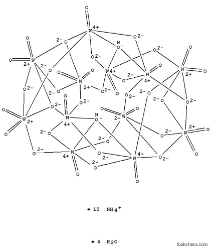 Molecular Structure of 1311-93-9 (AMMONIUM TUNGSTATE PENTAHYDRATE (99.999%-W) PURATREM)