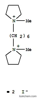Molecular Structure of 13118-08-6 (Pyrrolidinium,1,1'-hexamethylenebis[1-methyl-, diiodide (8CI))