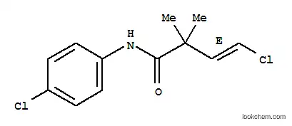 Molecular Structure of 131399-37-6 ((3E)-4-chloro-N-(4-chlorophenyl)-2,2-dimethylbut-3-enamide)