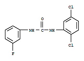 Urea,N-(2,5-dichlorophenyl)-N'-(3-fluorophenyl)- cas  13142-24-0
