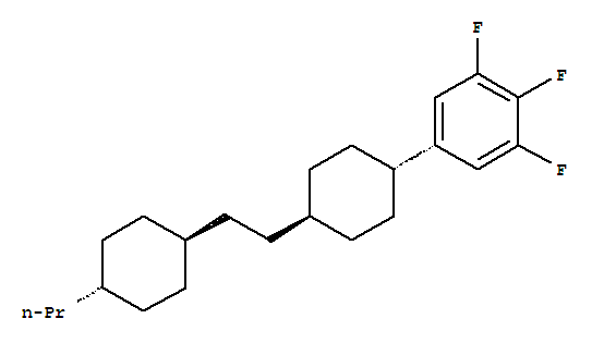 1,2,3-Trifluoro-5-[trans-4-[2-(trans-4-propylcyclohexyl)ethyl]cyclohexyl]-benzene