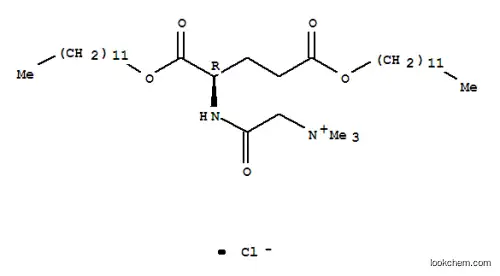 Molecular Structure of 131897-06-8 (didodecyl N-(alpha-trimethylammonioacetyl)glutamate)