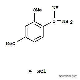 Molecular Structure of 131947-81-4 (2,4-DIMETHOXY-BENZAMIDINE HCL)