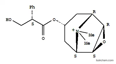 Molecular Structure of 13265-10-6 (Methscopolamine)
