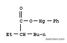 Molecular Structure of 13302-00-6 ((2-ethylhexanoato)phenylmercury)