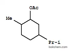 Molecular Structure of 1335-18-8 (5-(isopropyl)-2-methylcyclohexen-1-yl acetate)