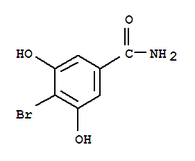 Benzamide,4-bromo-3,5-dihydroxy- cas  13429-12-4