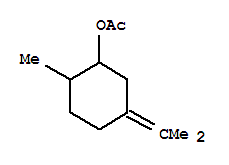 Cyclohexanol,2-methyl-5-(1-methylethylidene)-, 1-acetate
