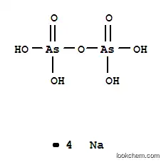 Molecular Structure of 13464-42-1 (Sodium pyroarsenate)
