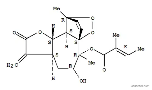 Molecular Structure of 134954-21-5 (alpha-peroxyachifolid)